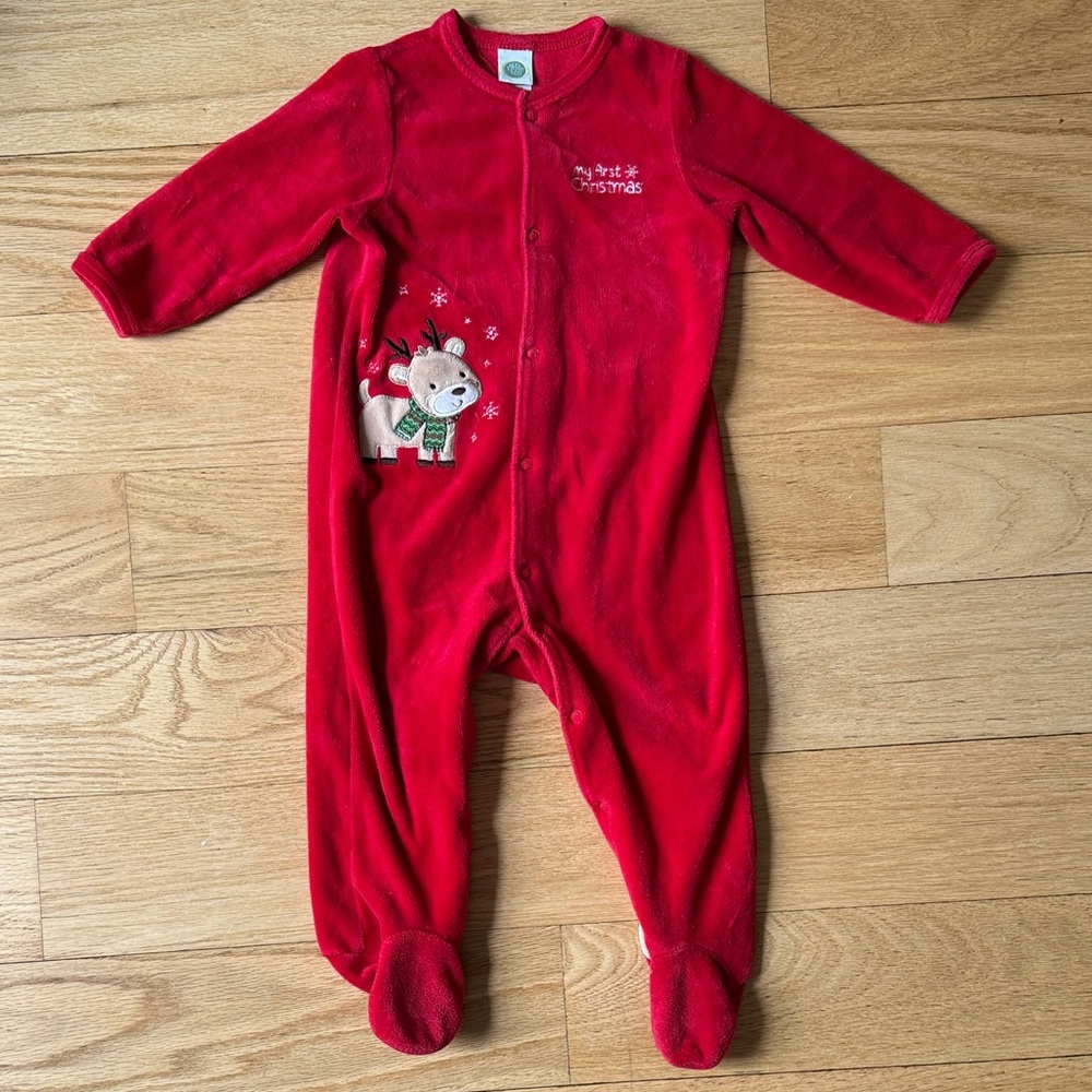My First Christmas Reindeer Onsie
